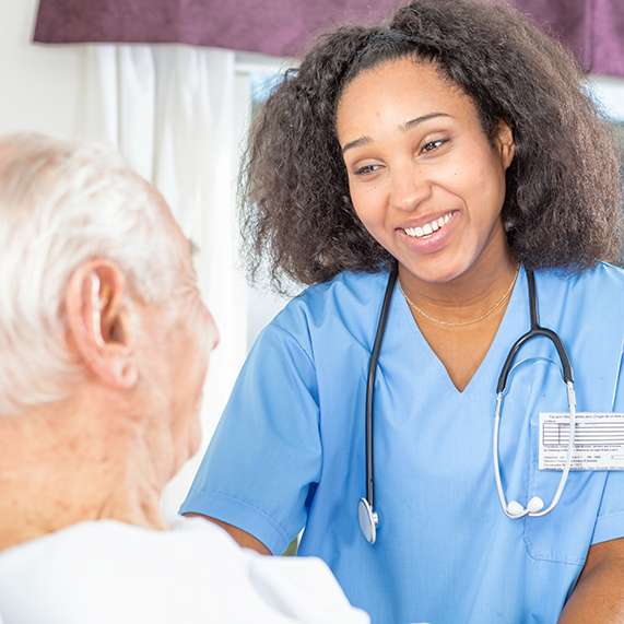 Logibec-readmission-black-nurse-patient
