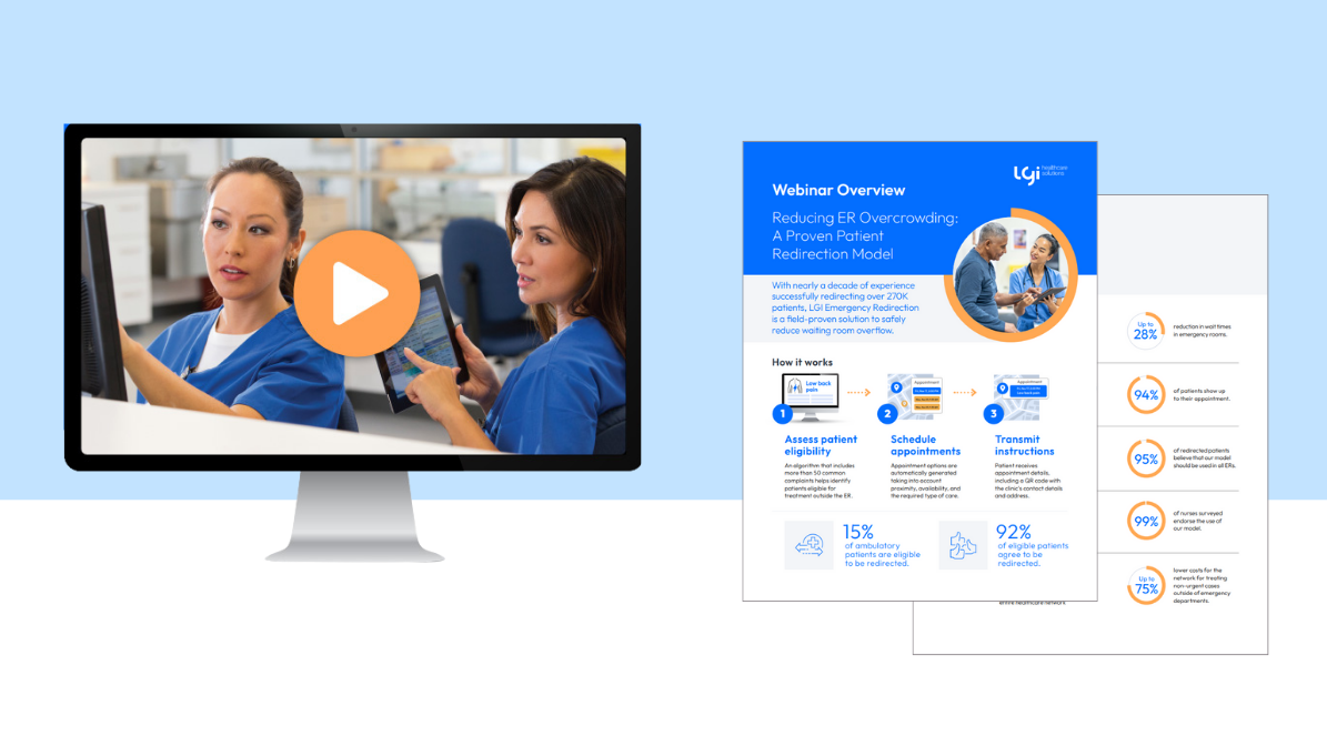 LGI Emergency Redirection Webinar and Key insights document